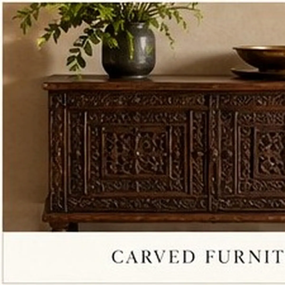 Carved Wall Panel