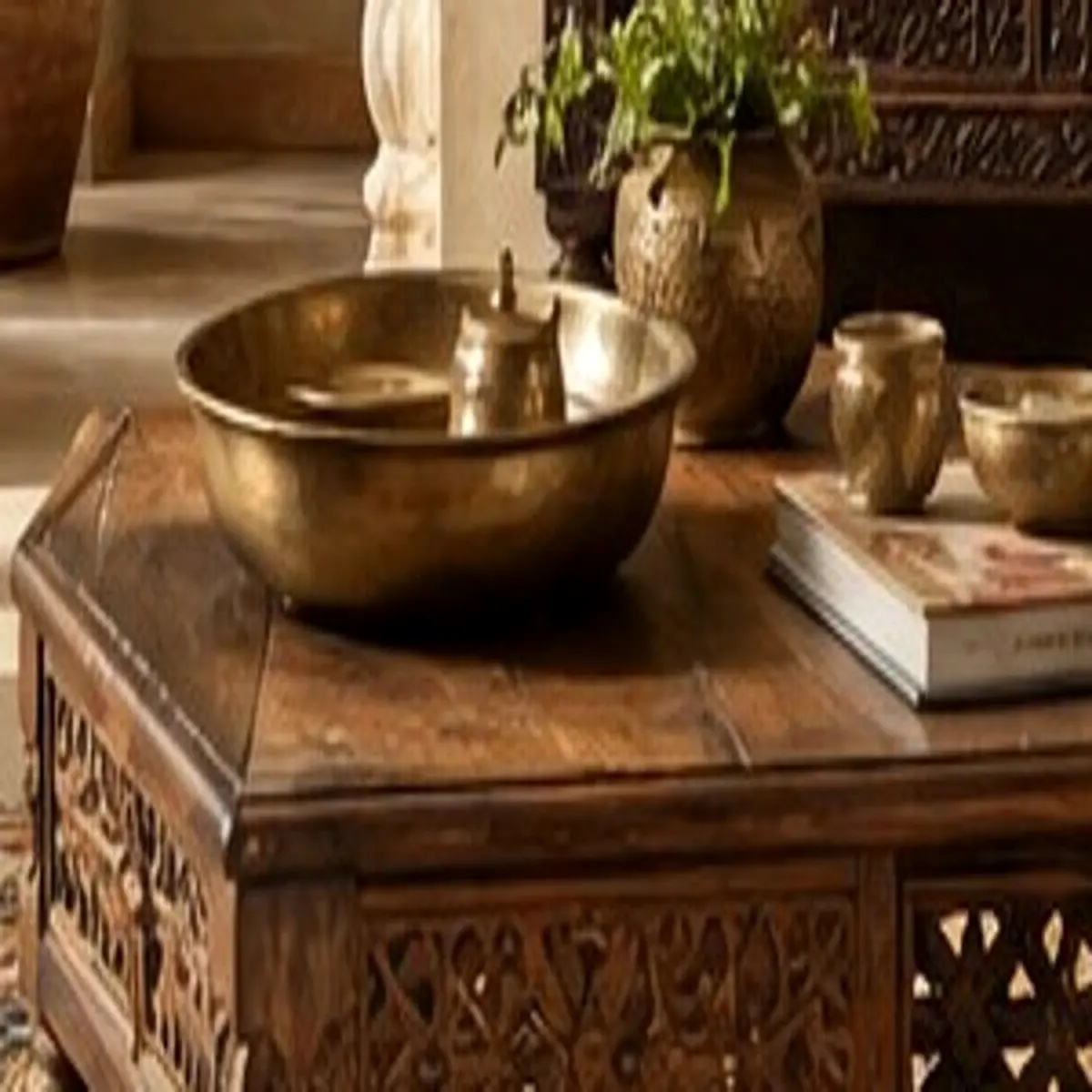Marble Candle Pedestal